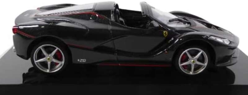 Ferrari LaFerrari Aperta 2016 black-metallic 1/43 Altaya/IXO #6208 instant wheels