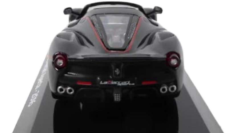 Ferrari LaFerrari Aperta 2016 black-metallic 1/43 Altaya/IXO #6208 instant wheels