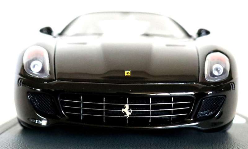 Ferrari 599 GTB Fiorano 2006 black 1/43 Altaya/IXO NEW+boxed #6210 instant wheels