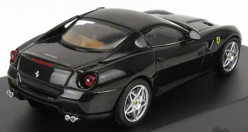Ferrari 599 GTB Fiorano 2006 black 1/43 Altaya/IXO NEW+boxed #6210 instant wheels