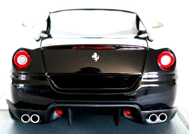 Ferrari 599 GTB Fiorano 2006 black 1/43 Altaya/IXO NEW+boxed #6210 instant wheels