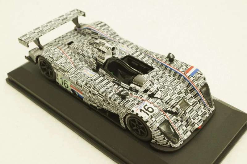 Dome S101 #16 8th 24h LeMans 2002 (Lammers et al) 1/43 Altaya/IXO NEW+boxed #6213 instant wheels