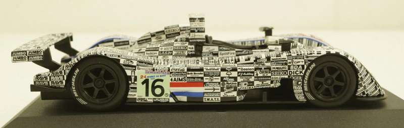 Dome S101 #16 8th 24h LeMans 2002 (Lammers et al) 1/43 Altaya/IXO NEW+boxed #6213 instant wheels