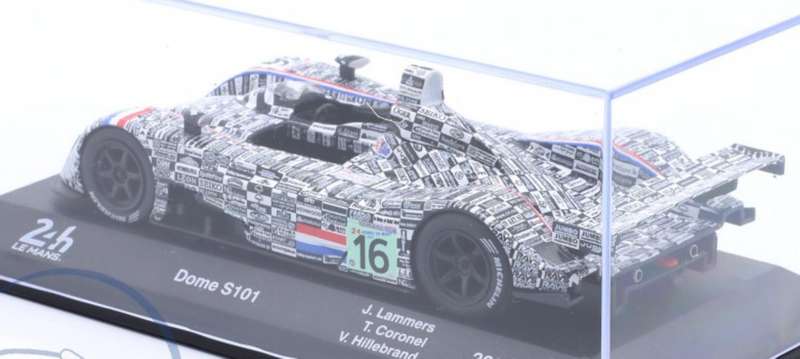 Dome S101 #16 8th 24h LeMans 2002 (Lammers et al) 1/43 Altaya/IXO NEW+boxed #6213 instant wheels