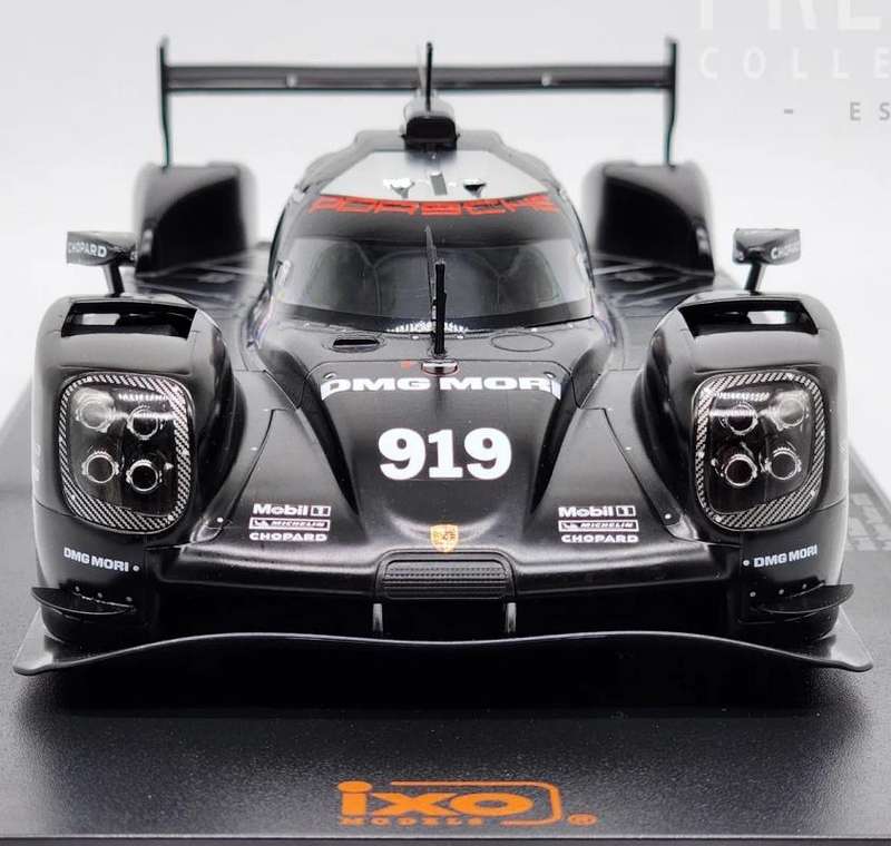 Porsche 919 Hybrid (#919) Pre Season Testcar 2015 black 1/43 IXO NEW+boxed #6215 instant wheels
