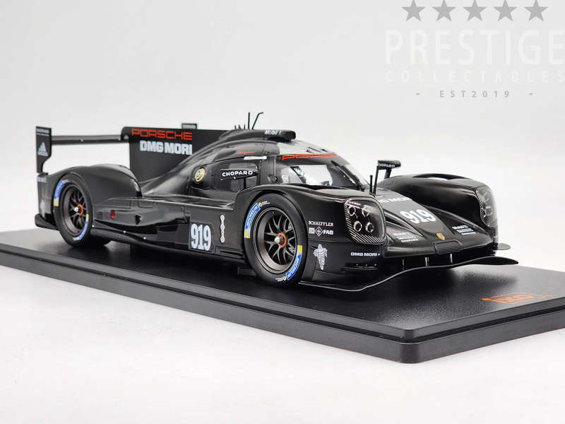 Porsche 919 Hybrid (#919) Pre Season Testcar 2015 black 1/43 IXO NEW+boxed #6215 instant wheels