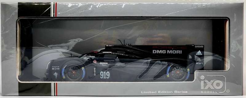 Porsche 919 Hybrid (#919) Pre Season Testcar 2015 black 1/43 IXO NEW+boxed #6215 instant wheels