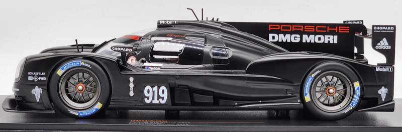 Porsche 919 Hybrid (#919) Pre Season Testcar 2015 black 1/43 IXO NEW+boxed #6215 instant wheels
