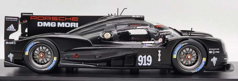 Porsche 919 Hybrid (#919) Pre Season Testcar 2015 black 1/43 IXO NEW+boxed #6215 instant wheels