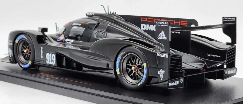 Porsche 919 Hybrid (#919) Pre Season Testcar 2015 black 1/43 IXO NEW+boxed #6215 instant wheels