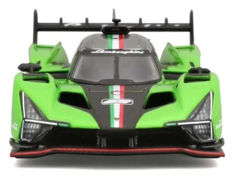 Lamborghini SC63 LMDh (#63) 2023 green 1/43 Bburago NEW+boxed #6217 instant wheels