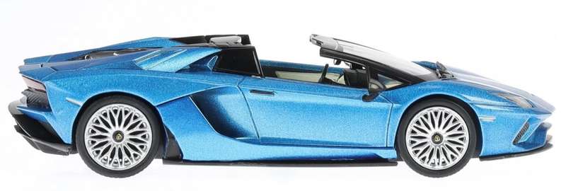 Lamborghini Aventador S Roadster 2017 bluemetallic 1/43 Altaya/IXO NEW+boxed #6218 instant wheels