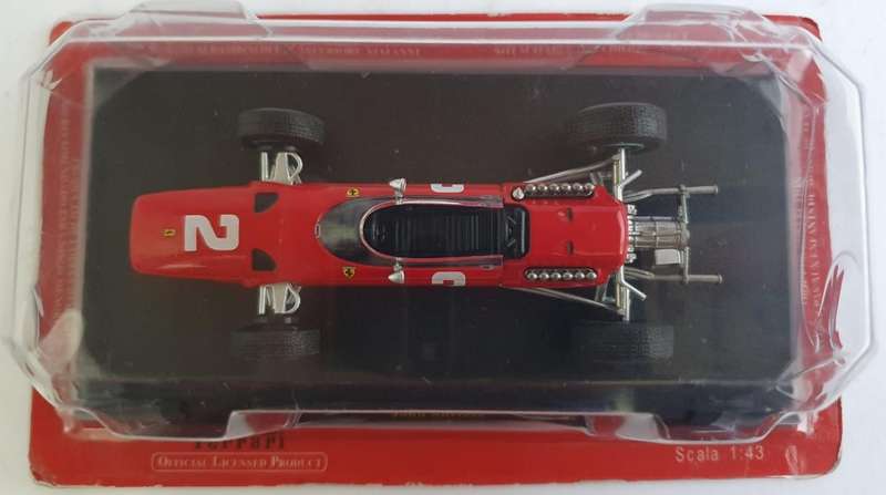Ferrari 512 (#2) F1 1965 J.Surtees (also called "1512") red 1/43 Altaya/IXO NEW #6219 instant wheels