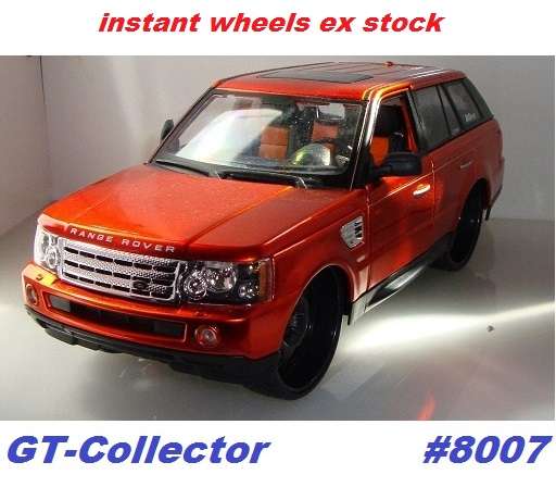 Land Rover Range Rover Sport red-met 2013 1/18 Maisto NEW+boxed  #8007 instant wheels