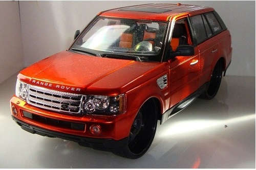 Land Rover Range Rover Sport red-met 2013 1/18 Maisto NEW+boxed  #8007 instant wheels
