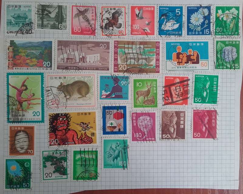 Stamps - Japan - Mixed Lot
