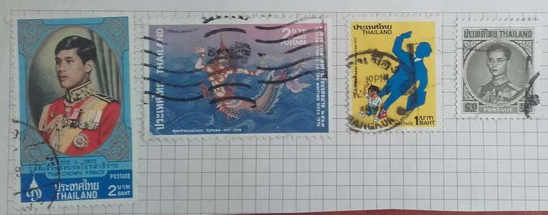 Stamps - Thailand - various