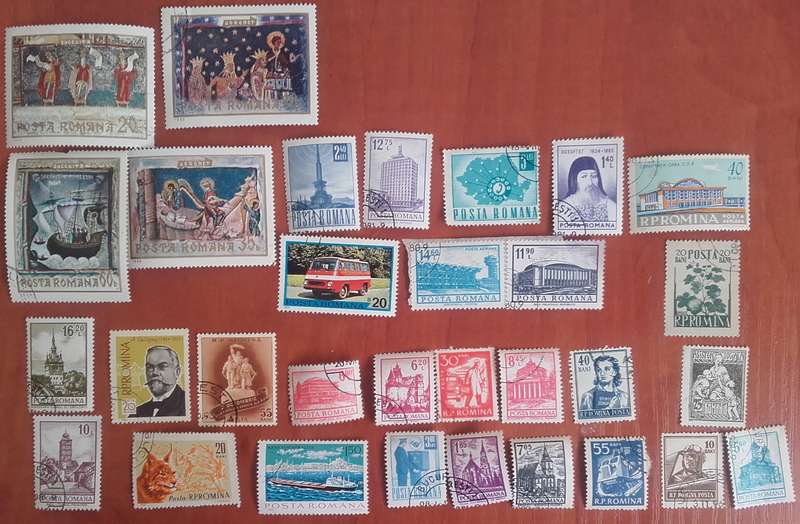 Stamps - Romania - Mixed Lot