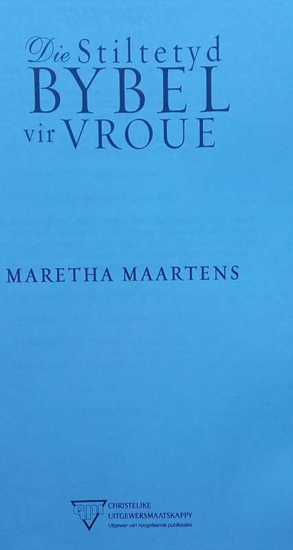 Bybel/Boek - Stiltetyd Vir Vrouens - NT - 2007