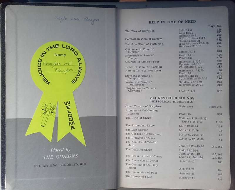 Bible - New Testament And Psalms - Bilingual - 1981
