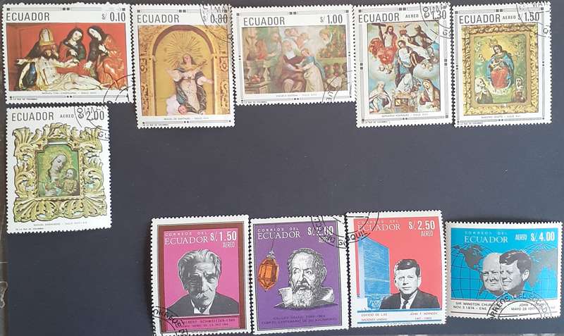 Stamp - Ecuador x 2 - CTO