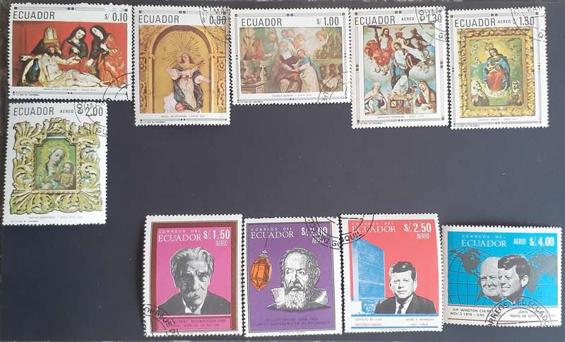 Stamp - Ecuador x 2 - CTO