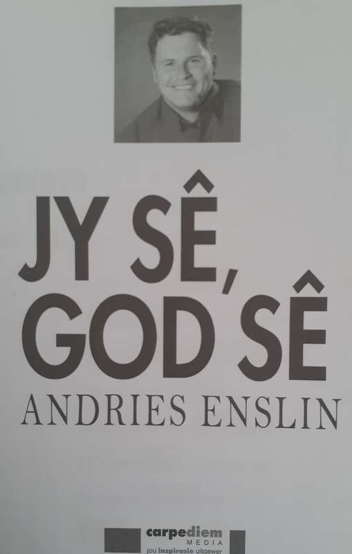 Bible/Book - Jy Se God Se - Andries Enslin