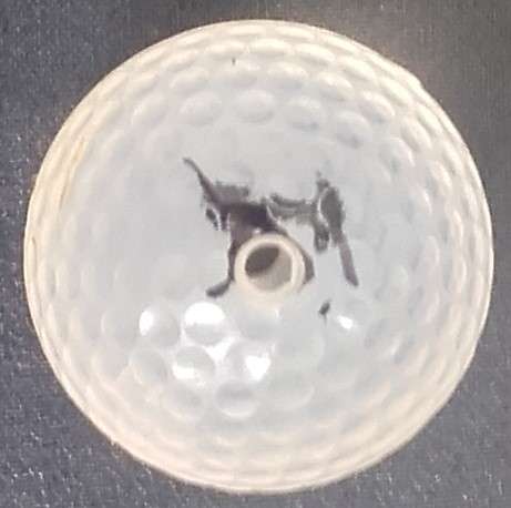 Golf Balls - Clear + Centre Hole