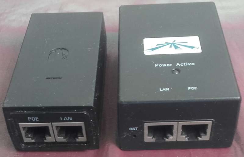 Lan POE 2 Way Switch x 2 Used