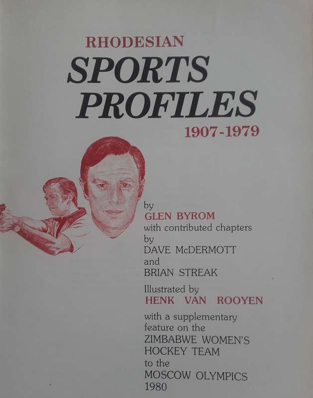 Book - Rhodesian Sports Profiles - 1907-1979.
