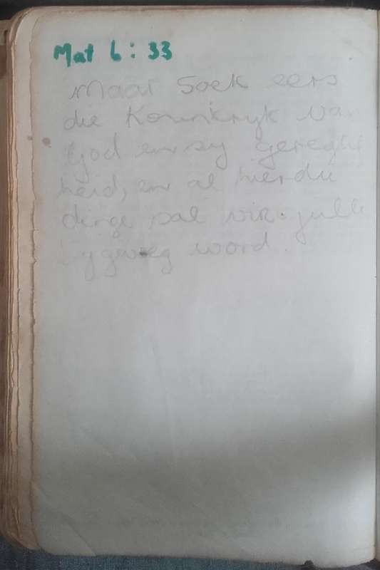 Bible - Die Bybel - 1933/54/76 - Leather Pocket.
