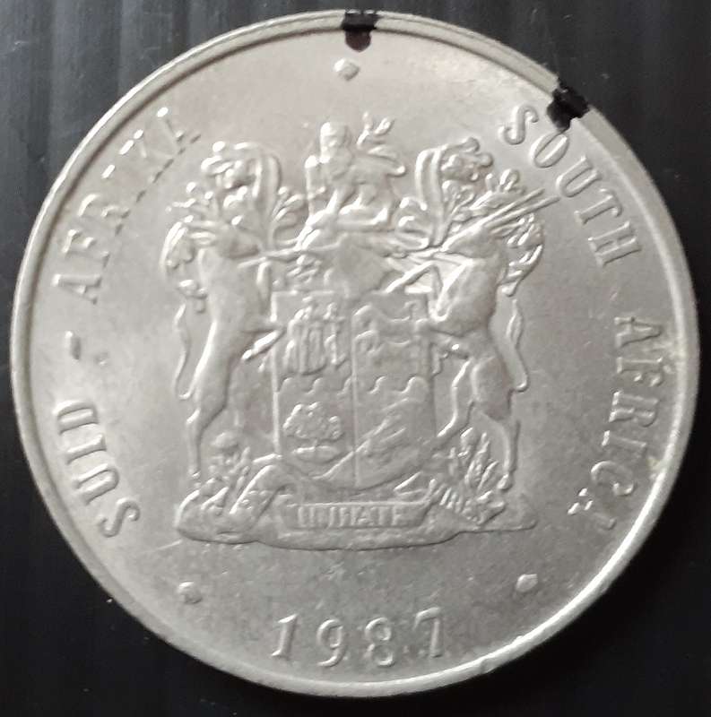 Coin - RSA - R5 - 1987 - Error