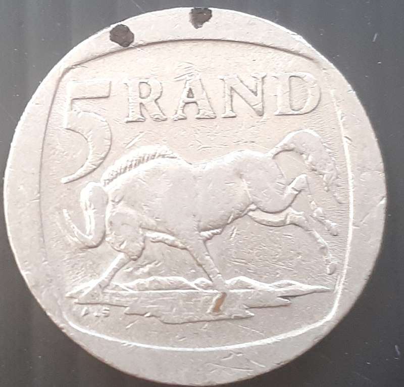 Coin - RSA - R5 - 1995 - Error