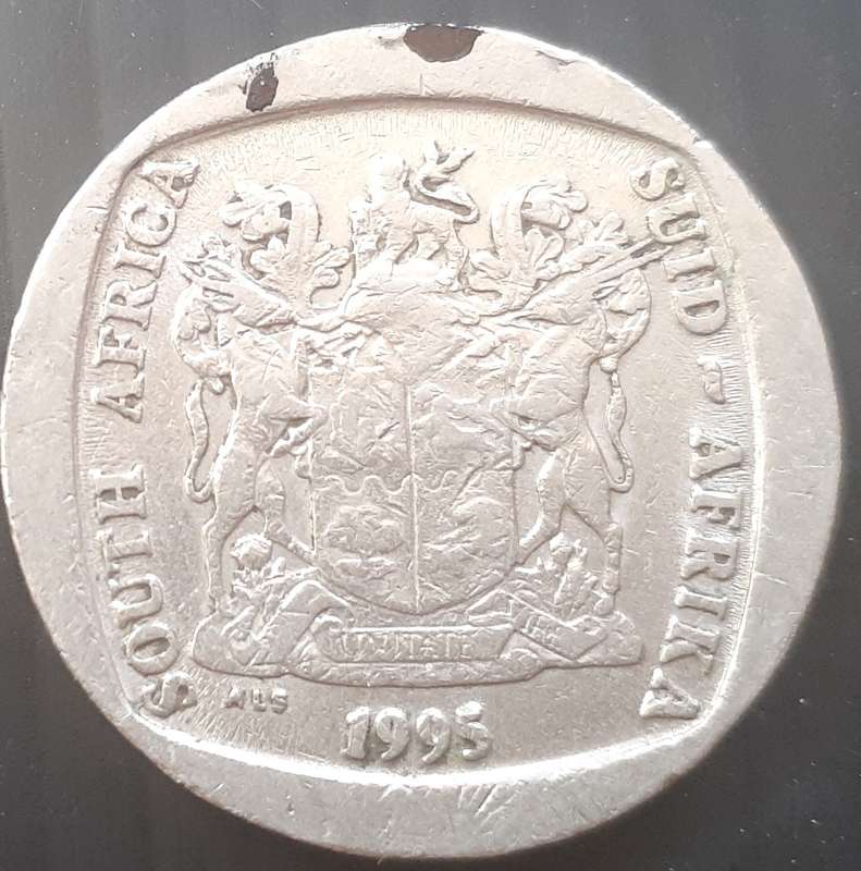 Coin - RSA - R5 - 1995 - Error