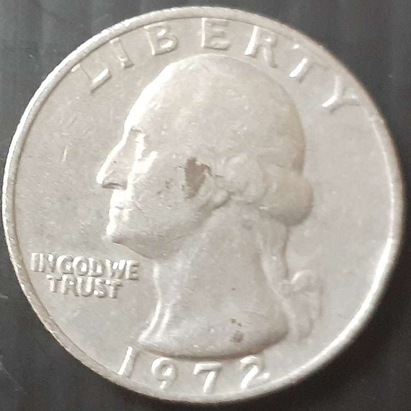 Coin - USA - Quarter Dollar - 1972
