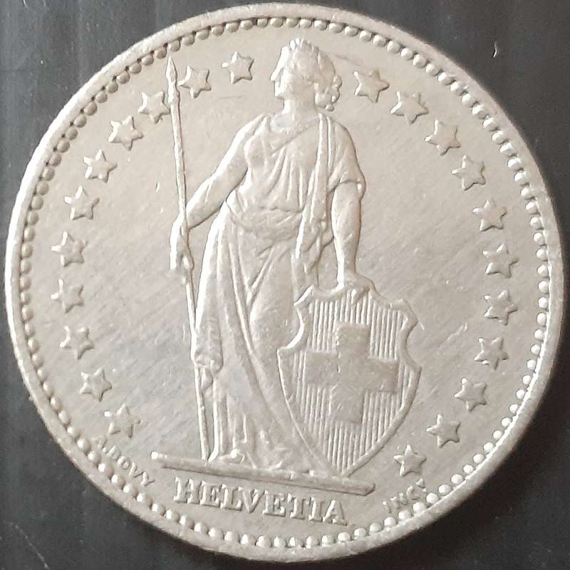 Coin - Swiss - 1 Franc - 1982