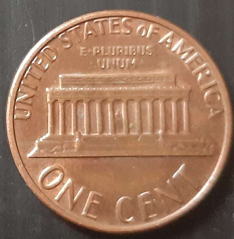 Coin - USA - 1 Cent Lincoln - 1983D