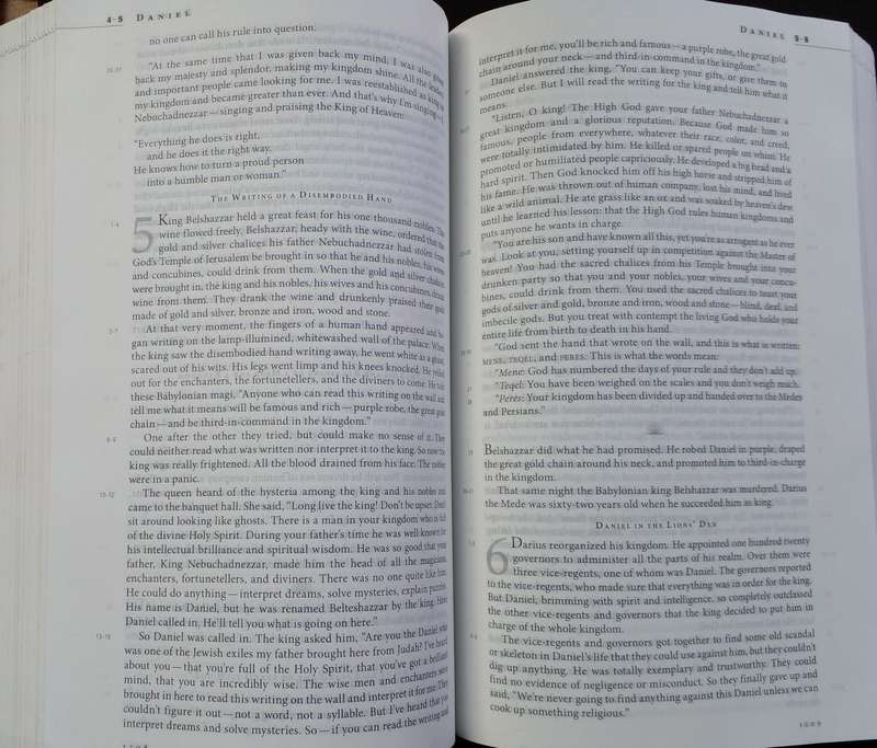Bible - The Message - SC - Numbered Edtion - 2005