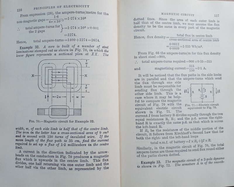 Book - The Principals Of Electricity In M.K.S. Units - 1960