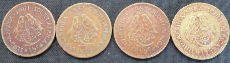 Coin - RSA - Half Cent 1961-64 - A