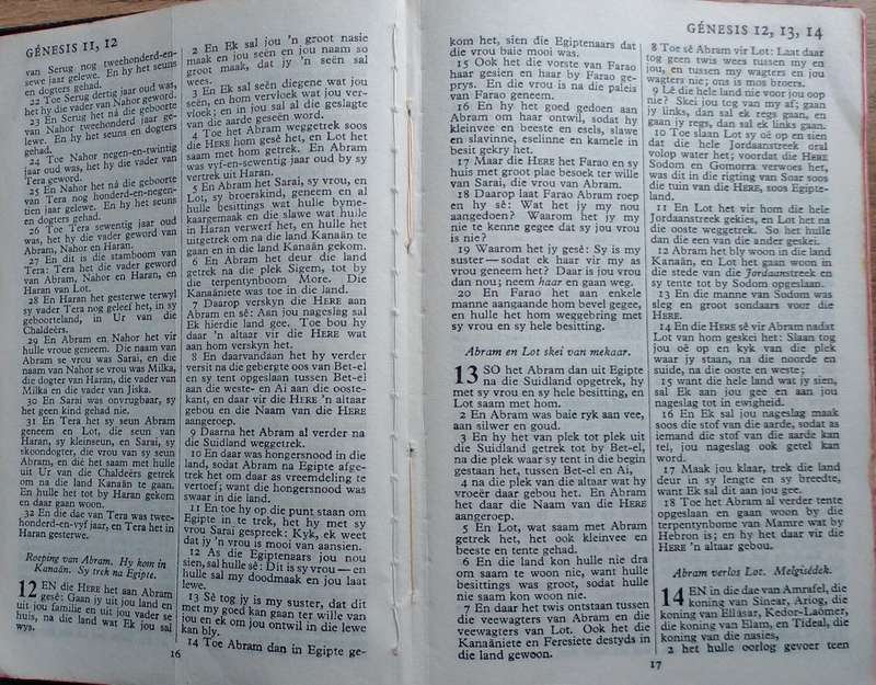 Bible - Die Bybel - 1962 - Pocket