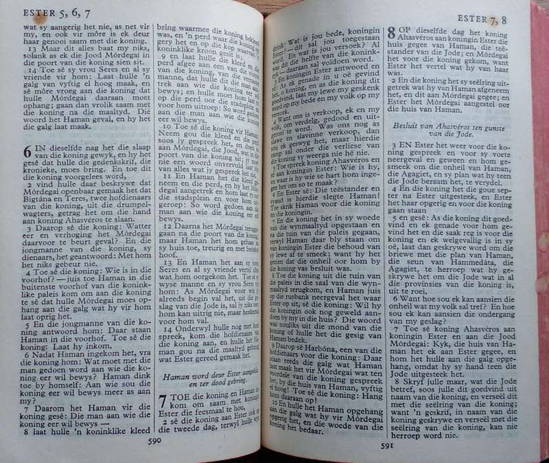 Bible - Die Bybel - 1962 - Pocket