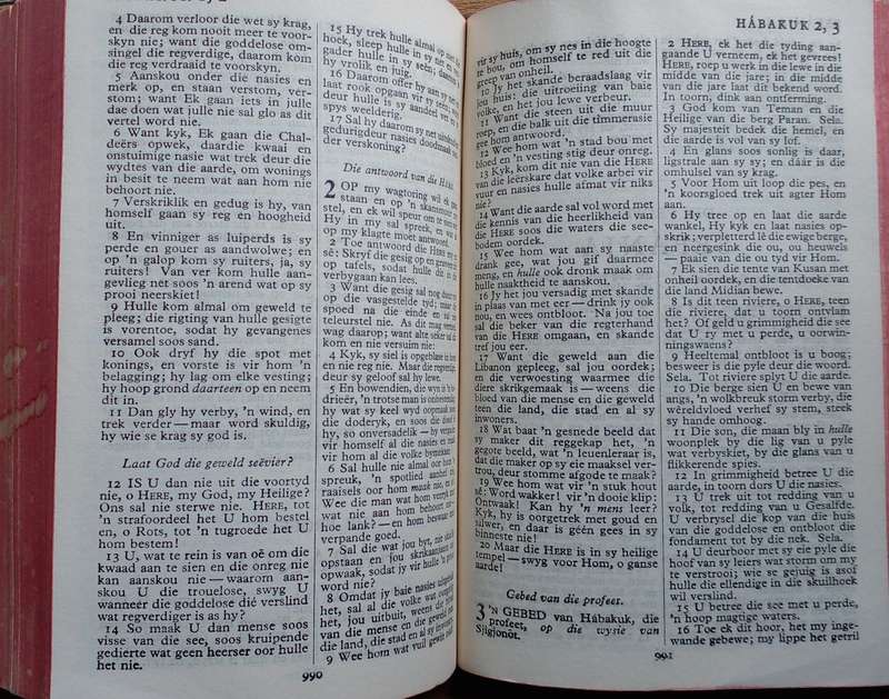 Bible - Die Bybel - 1962 - Pocket