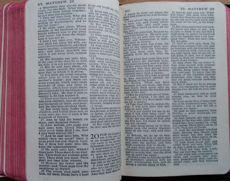 Bible - The Holy Bible - Oxford - 1946-58 - Pocket