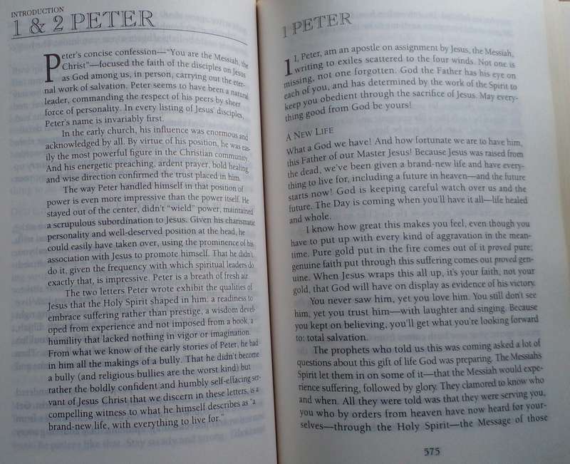 Bible - The Message - 1996 - 1st ed