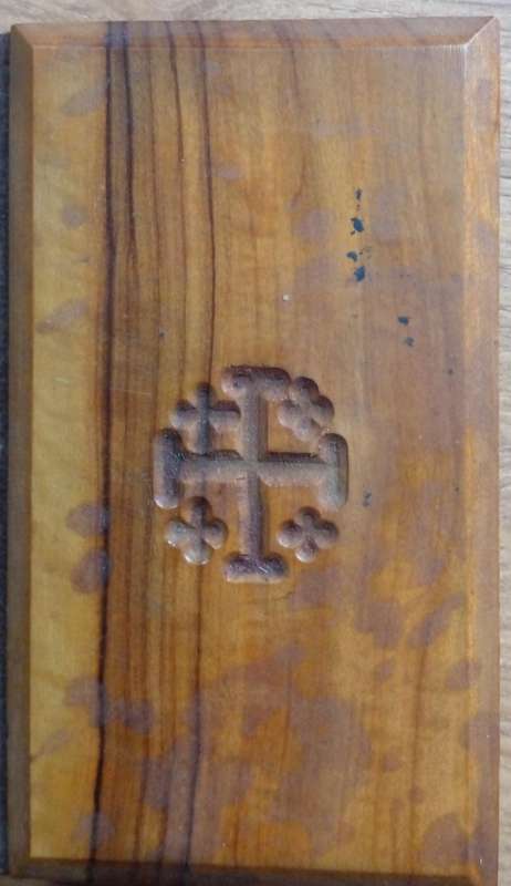 Bible - The New Testament - KJV - Pocket - Wooden Panels - 1978