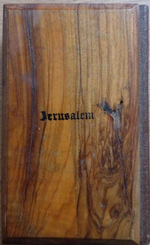 Bible - The New Testament - KJV - Pocket - Wooden Panels - 1978