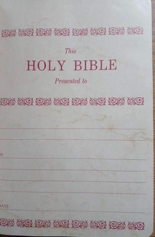 Bible - The Holy Bible - Revised Standard Version - Concordance - USA - 1972