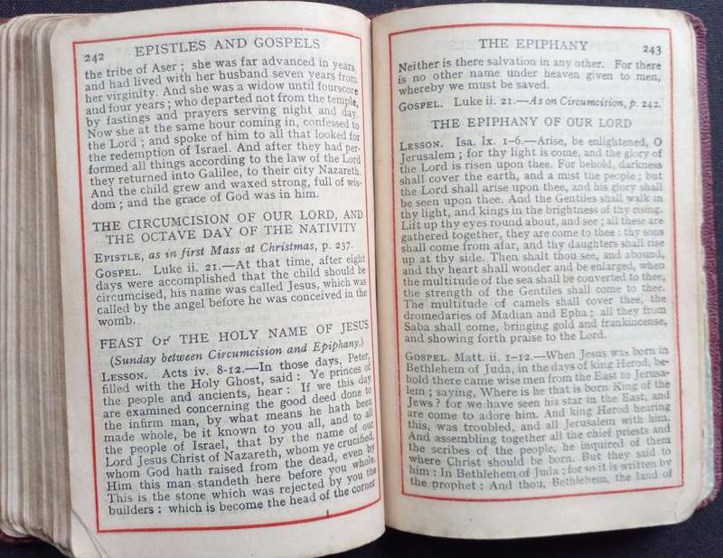 Bible - The Key Of Heaven - 1912 - Pocket