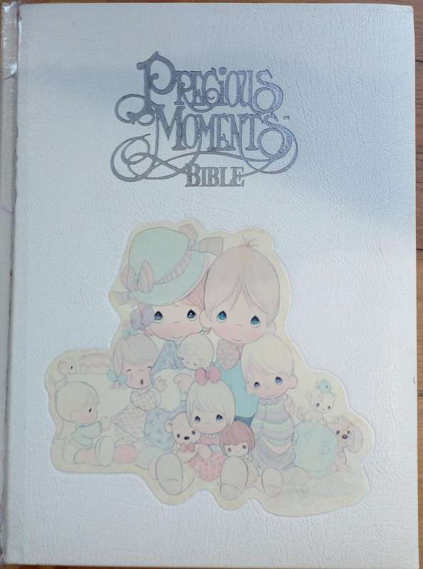 Bible - The Holy Bible - Family Edition - Precious Moments - NKJV - XL - 1985